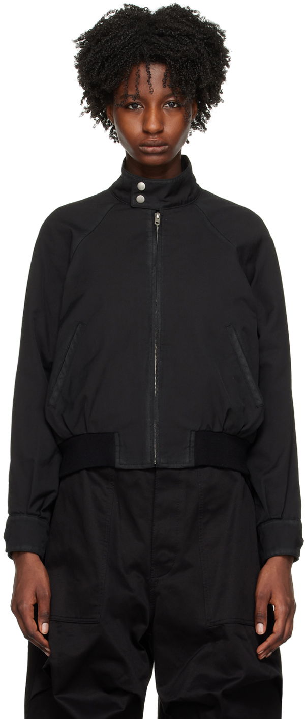 Takki We11done We11done Harrington Jacket Musta | WD-JP1-23-103-W-BK