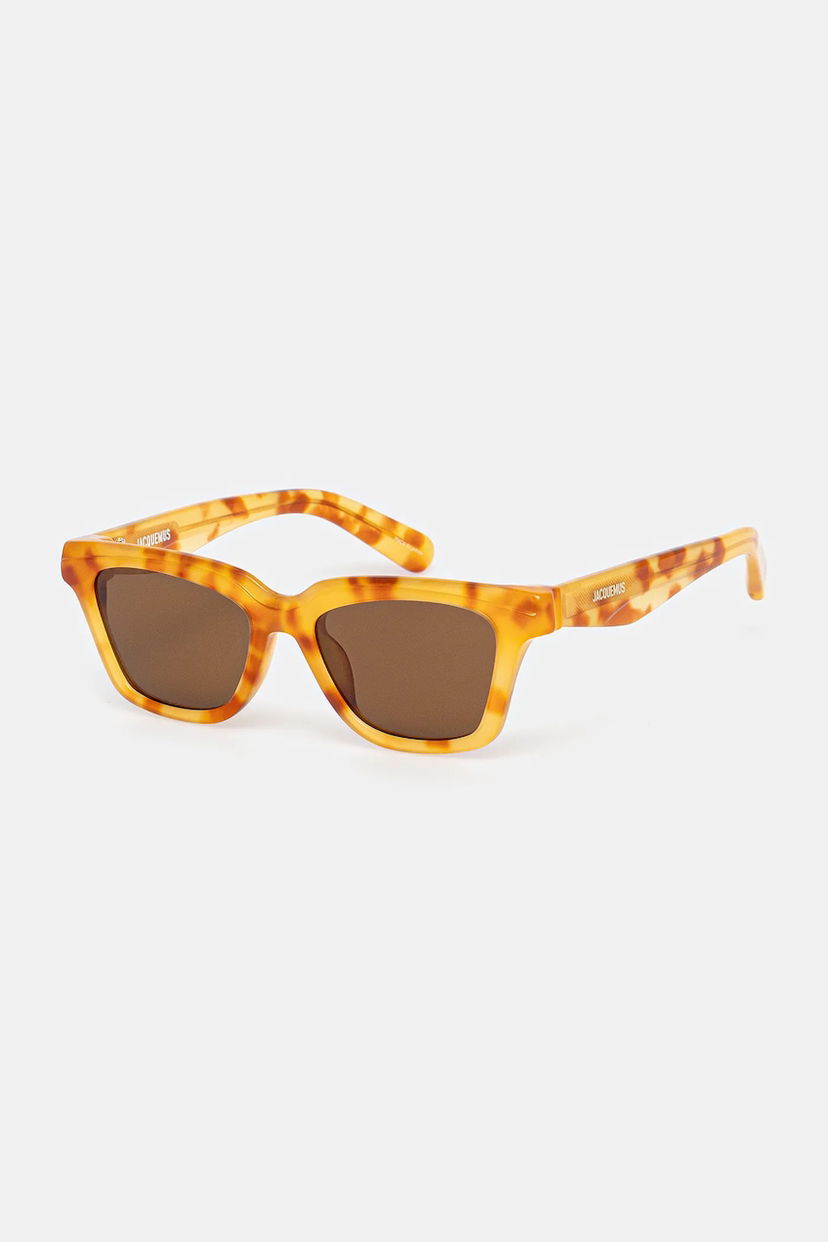 Aurinkolasit Jacquemus Jacquemus Carre Sunglasses Keltainen | JAC109C4SUN