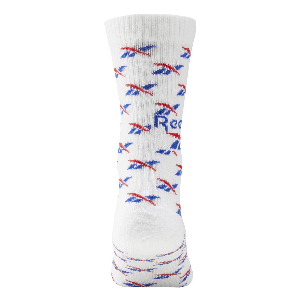 Sukat Reebok CL FO Crew Sock 3P Valkoinen | GG6684, 1