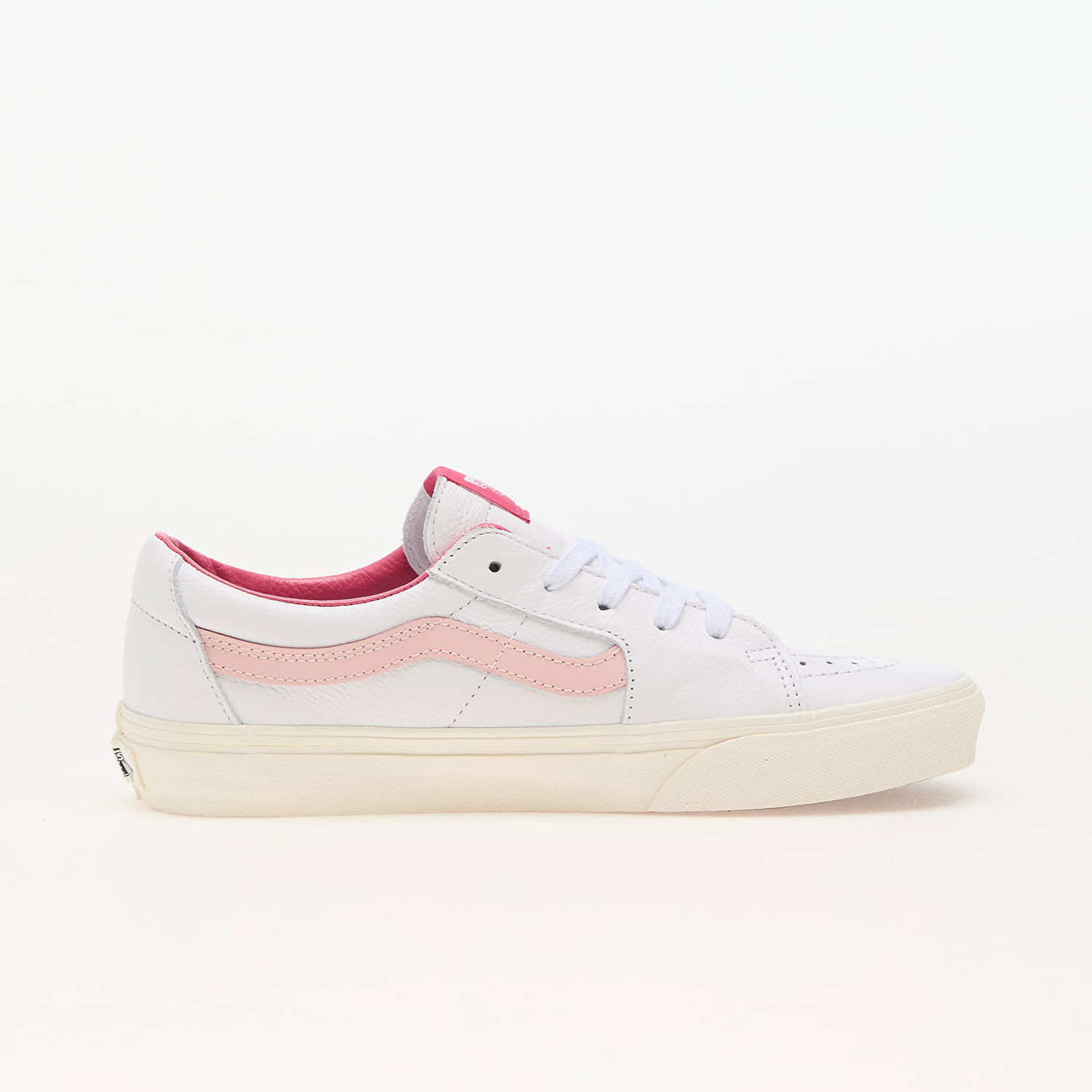 Tennarit ja kengät Vans Sk8-Low Premium Leather Hot Pink Valkoinen | VN0009QRAFJ1, 1