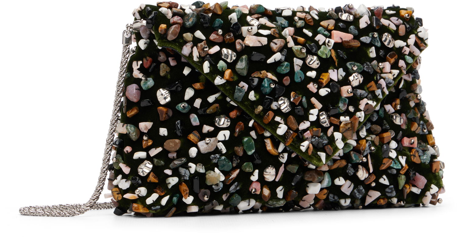 Käsilaukku Dries Van Noten Dries Van Noten Embellished Envelope Clutch Monivärinen | 252-011510-852, 1