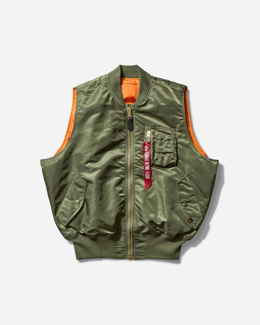 Liivi Alpha Industries MA-1 Heritage Vest Vihreä | X156146 01