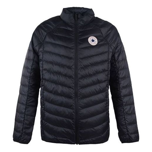 Puffer takki Converse Warm Down Jacket Musta | 10005116-A01