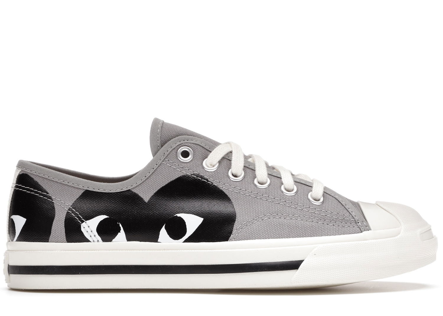 Tennarit ja kengät Converse Comme des Garcons PLAY x Jack Purcell "Grey Black" Harmaa | 171259C, 0