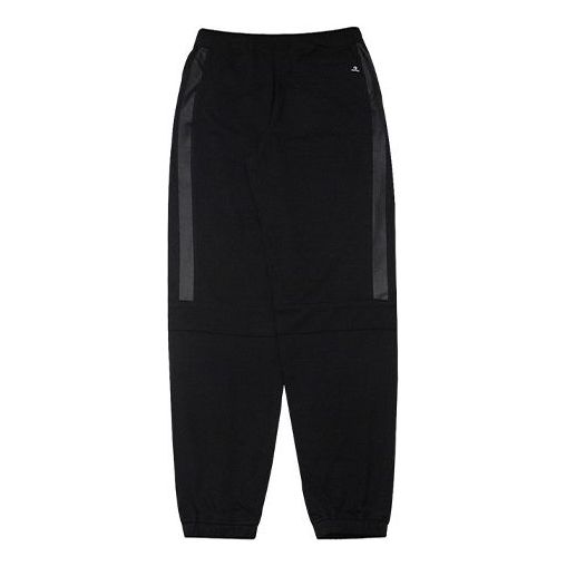 Verryttelyhousut Converse Contrast Panel Pants Musta | 10017022-A04