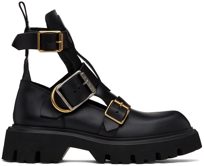 Vaatteet Vivienne Westwood Vivienne Westwood Rome Commando Boots Musta | 7102003PM-L0028-