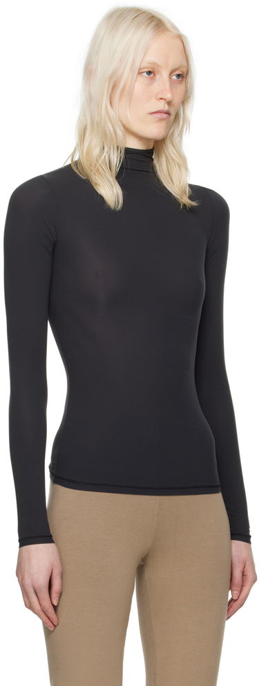 Villapaita SKIMS SKIMS Fits Everybody Turtleneck Top Ruskea | AP-TTN-1230, 4
