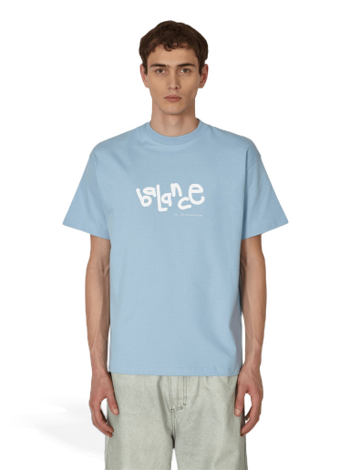 T-paita Objects IV Life Balance Print T-Shirt Sininen | 001-107-20 POPBLU