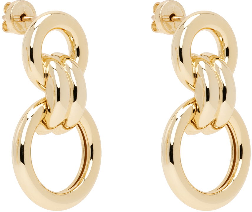 Korvakorut Anine Bing Anine Bing Round Link Drop Earrings Metallinen | A-15-3405-GLD1, 1