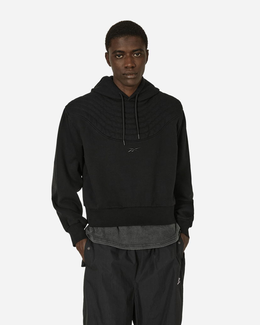 Huppari Reebok Machine-A Padded Biker Hoodie Black Musta | RMBB005C99FLE001