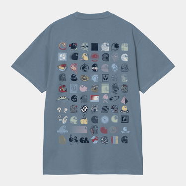 T-paita Carhartt WIP C Logo Archive Short Sleeve T-Shirt Sininen | I035439_9, 2