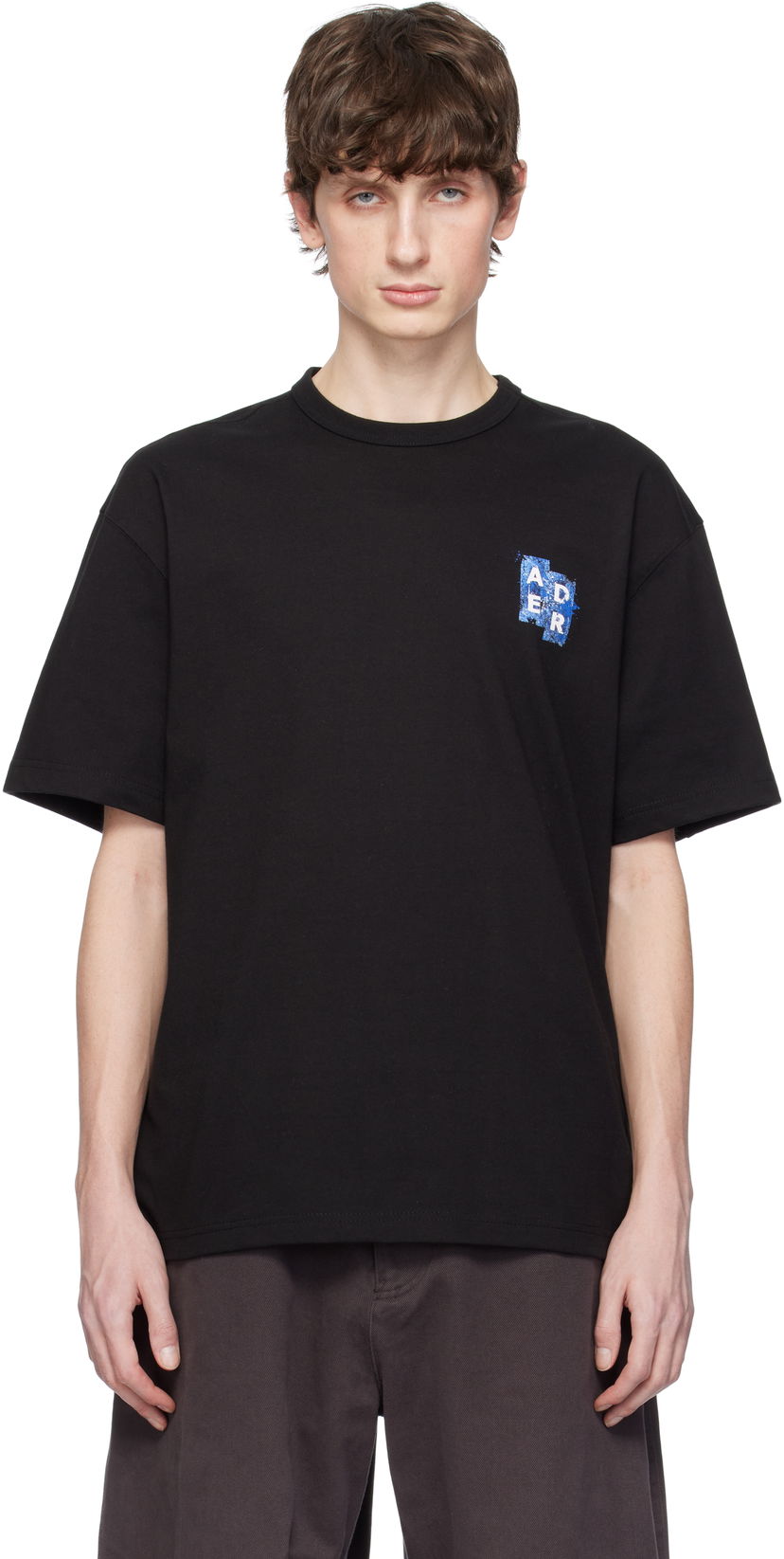 T-paita ADER ERROR ADER error Sig; TRS Tag 06 T-Shirt Musta | BN42FYTS0104BK