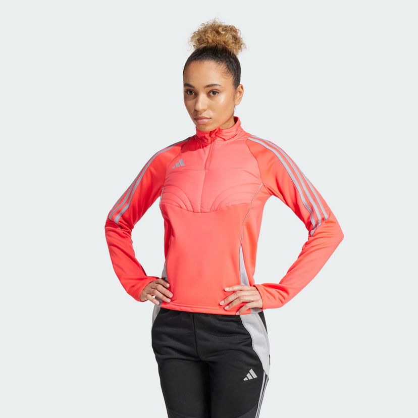 Huppari adidas Performance Top Tiro 24 Winterized Oranssi | IY0130