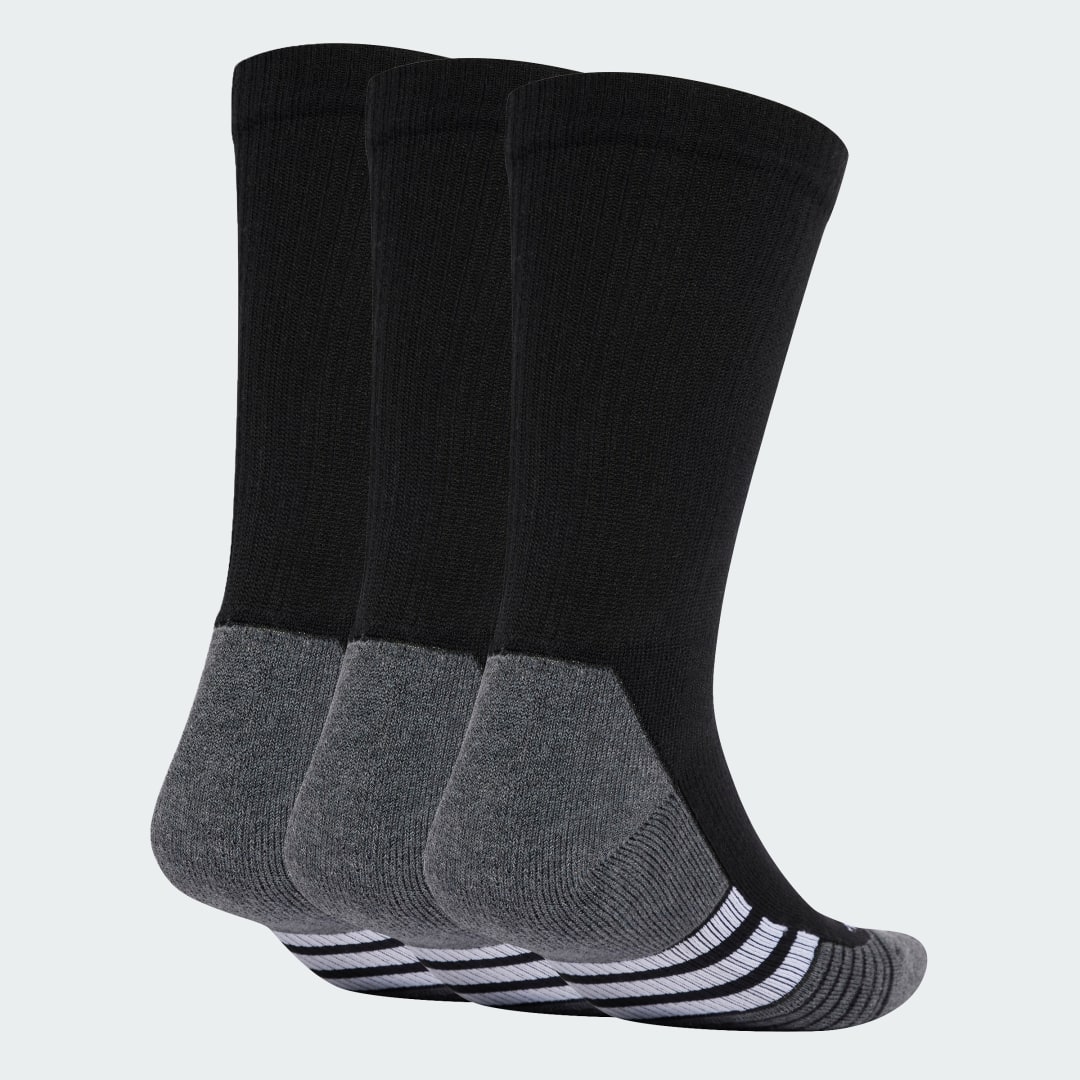Sukat adidas Performance Performance Cushioned Crew Socks - 3 Pairs Musta | JC6411, 0