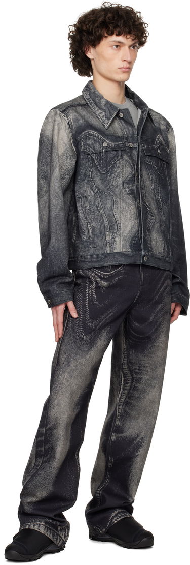 Jeans Camper Camperlab Printed Jeans Musta | AU00006-003, 3