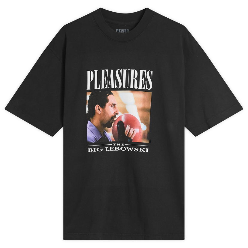 T-paita Pleasures The Big Lebowski Lick Graphic Tee Musta | P25SU057-BLK
