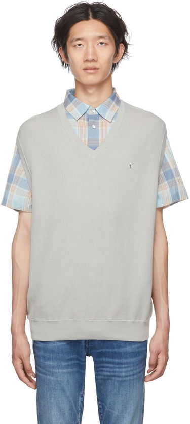 Villapaita rag & bone Winslow Knit Vest Harmaa | MBS22P012LL12, 0