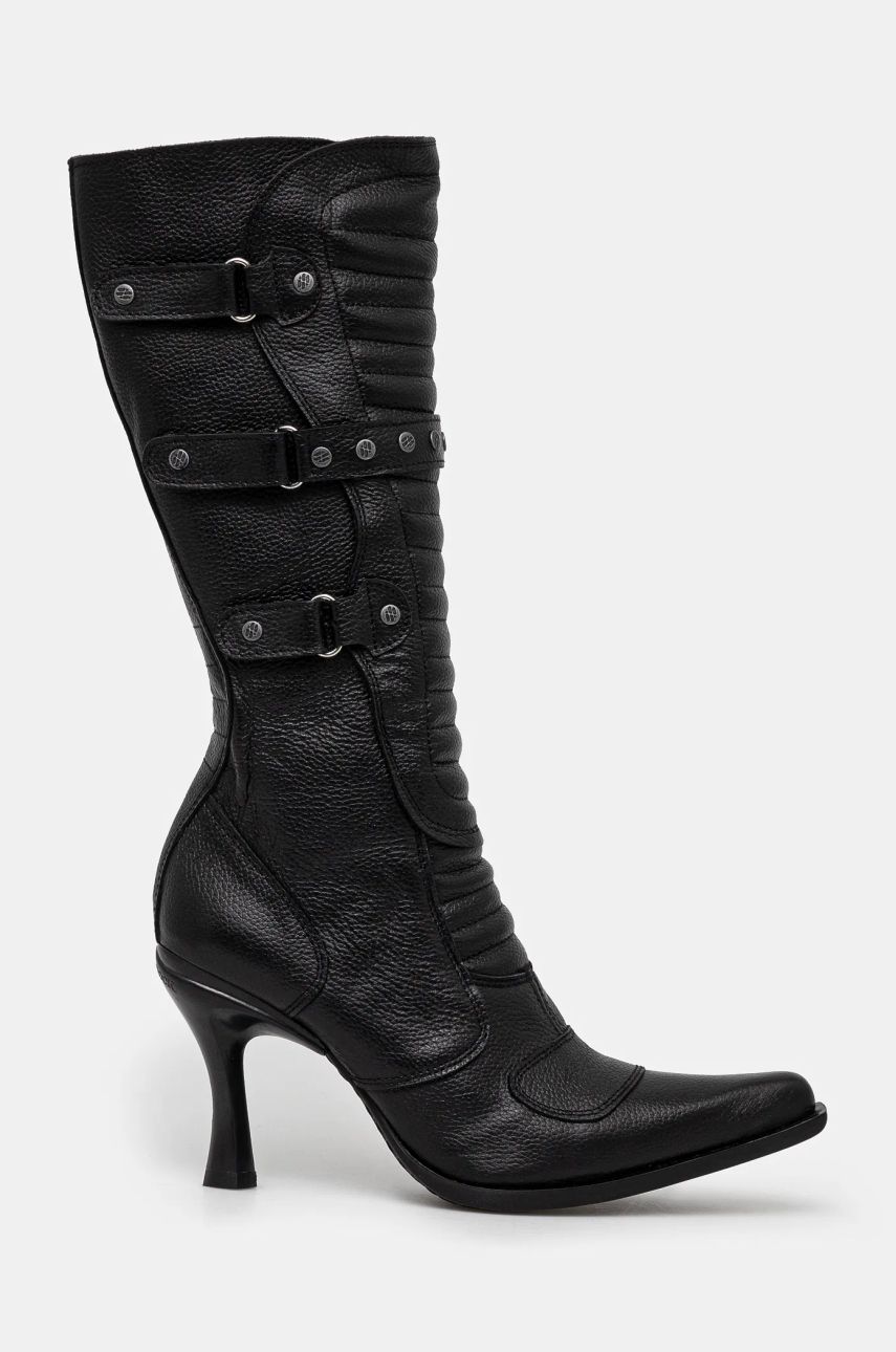 Tennarit ja kengät VETEMENTS Biker Boots With Buckles Musta | WA66BO110B, 1