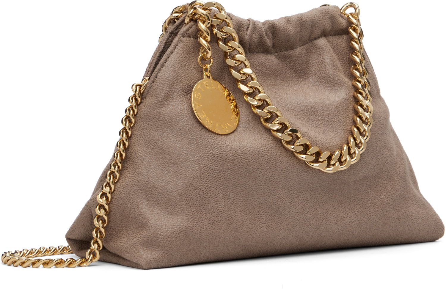 Käsilaukku Stella McCartney Stella McCartney Falabella Mini Drawstring Bag Beige | 7B0144W9355, 1