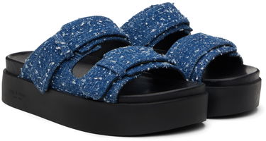 Asusteet rag & bone Rag & Bone Geo Platform Sandals Sininen | WFF24SF005UB5, 3