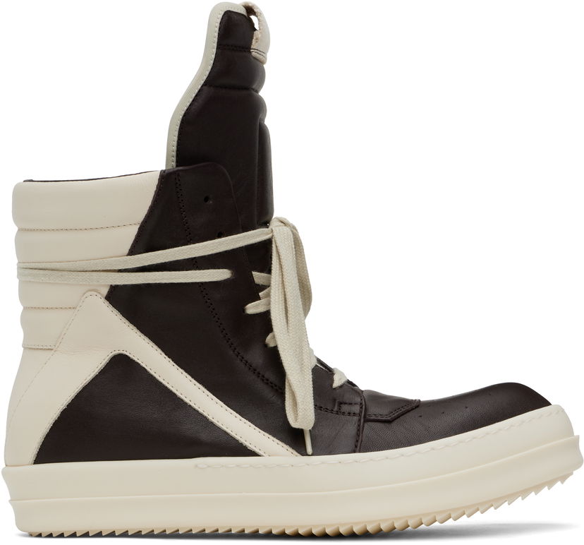 Tennarit ja kengät Rick Owens Rick Owens Hollywood Geobasket Ruskea | RU01E5894 LGYLCO