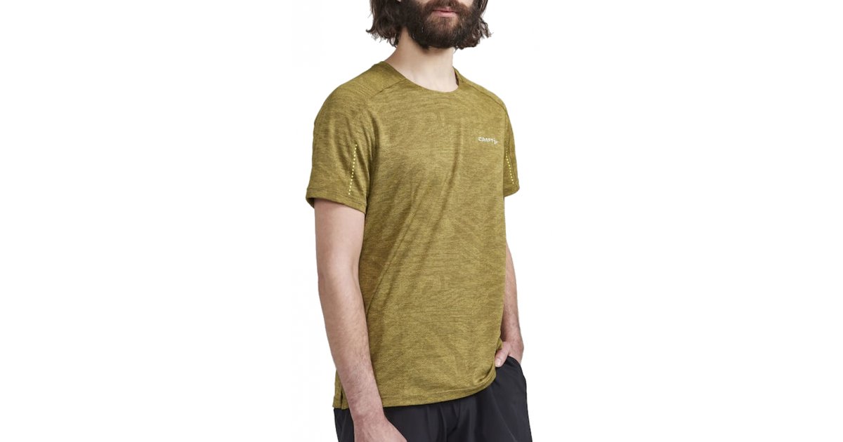 T-paita Craft ADV HiT Structure Tee Keltainen | 1912457-632000, 1