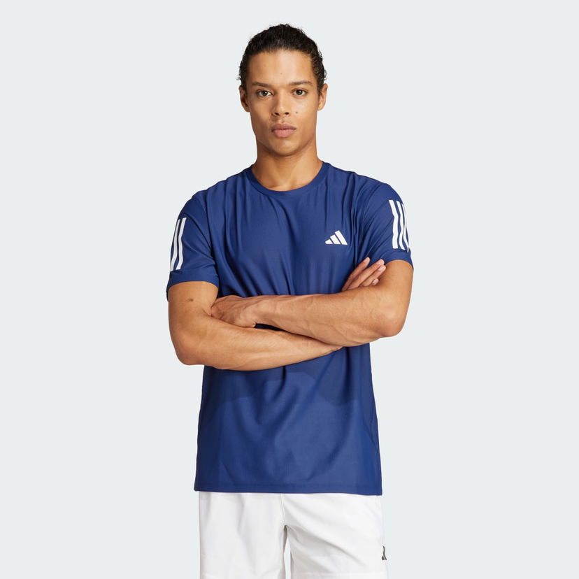 T-paita adidas Performance Own the Run T-Shirt Tummansininen | IN1502