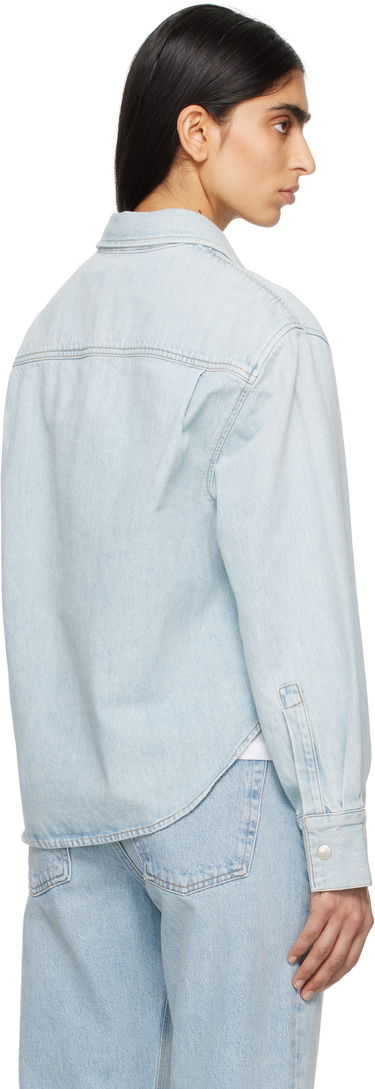Paita AGOLDE AGOLDE Laurel Denim Button-Up Shirt Sininen | A7358-3018, 2