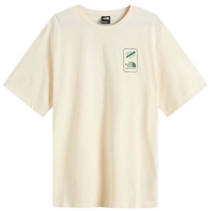T-paita The North Face No Signal Relaxed T-Shirt, Size Large Beige | NF0A8F2MQLI