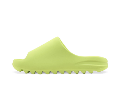 Tennarit ja kengät adidas Yeezy Yeezy Slide "Glow Green" 2022 Vihreä | HQ6447