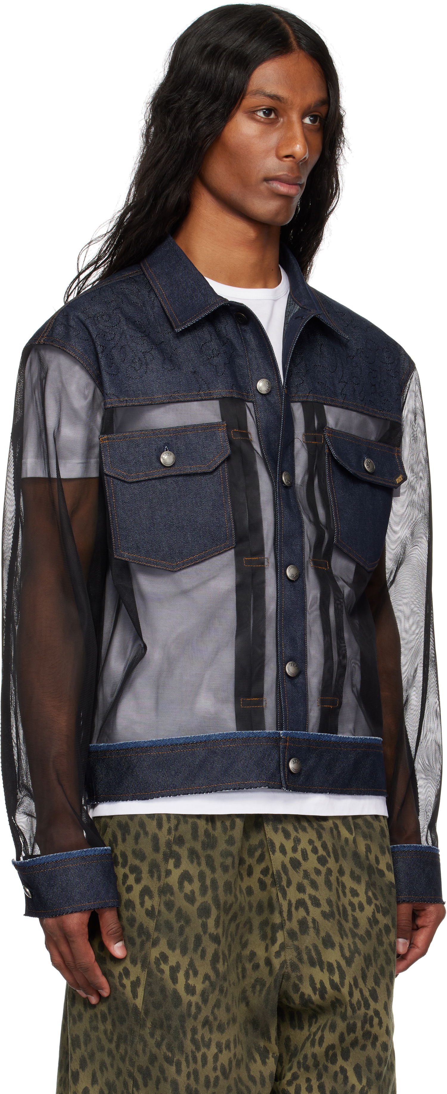 Takki Andersson Bell Andersson Bell Tonny Sheer Denim Jacket Sininen | awa695m, 1