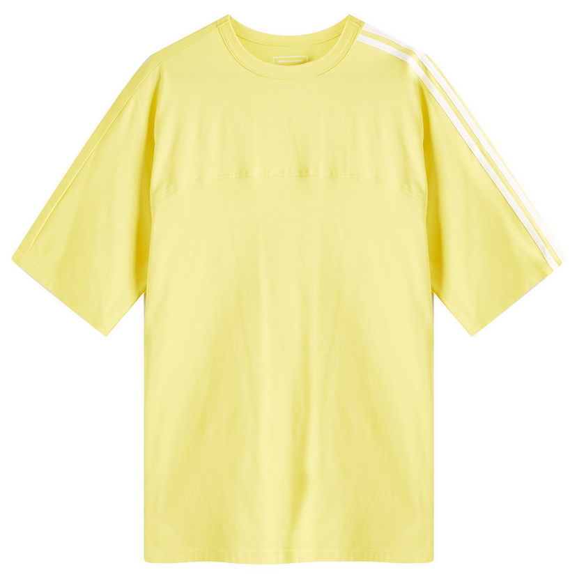 T-paita Y-3 Y-3 3 Stripe T-Shirt, Size Large Keltainen | JN3750