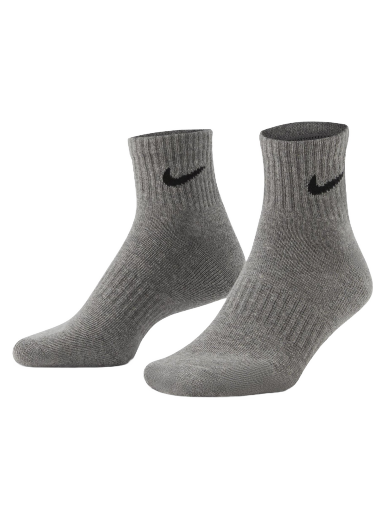 Sukat Nike Everyday Cushioning Ankle (3 pairs) Harmaa | sx7667-964