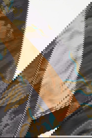 Bomber-takki Paul Smith Paul Smith Floral Print Bomber Jacket Musta | M1R.275U.T02704, 4