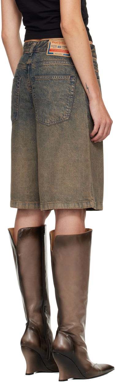 Shortsit Diesel De-Sire-Short-S Distressed Denim Baggy Shorts Monivärinen | A16319 068TA, 2