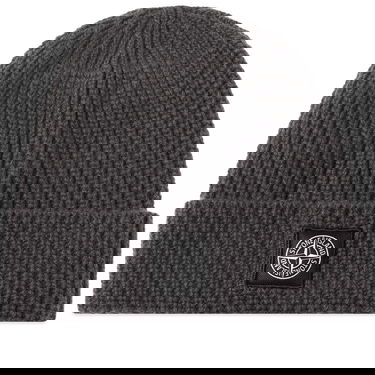 Pipo Stone Island Wool Patch Beanie Harmaa | 7915N10-V0M67, 0