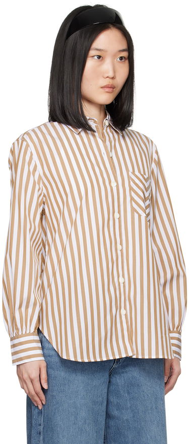 Paita rag & bone Rag & Bone Maxine Striped Shirt Vihreä | WAW23SA041ZE41, 4