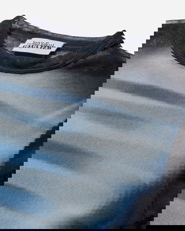 T-paita Jean Paul Gaultier Longsleeve Top with Sleeves Print Musta | 25-33-F-TO257-T576 595601, 3