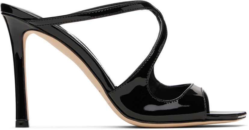 Käsilaukku Jimmy Choo Jimmy Choo Anise 95 Heeled Sandals Musta | ANISE 95