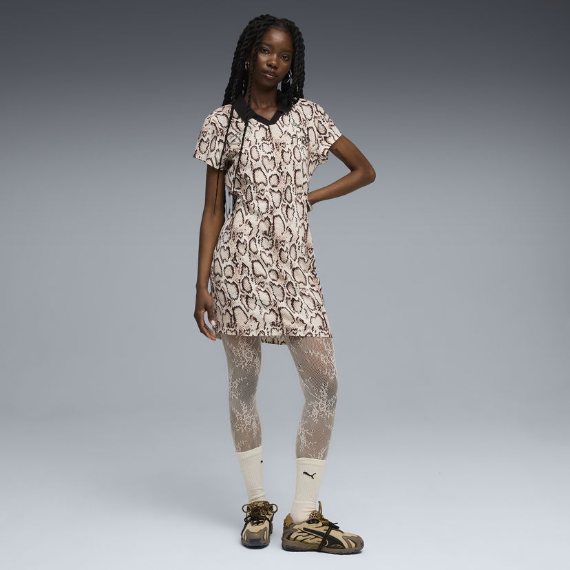 Mekko Puma A$AP ROCKY Snakeskin Print Short-Sleeve Polo Dress Monivärinen | 633416_36