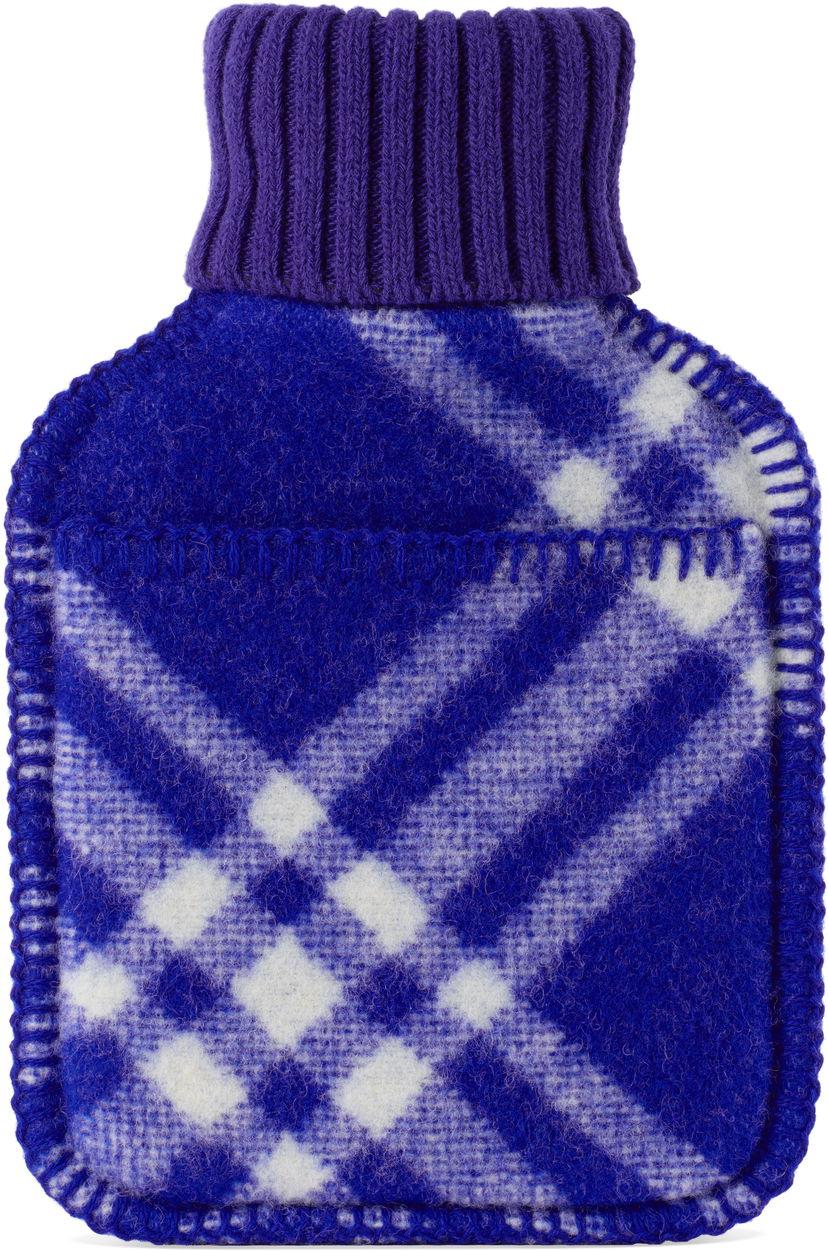 Asusteet Burberry Burberry Wool Check Hot Water Bottle Sininen | 8077637