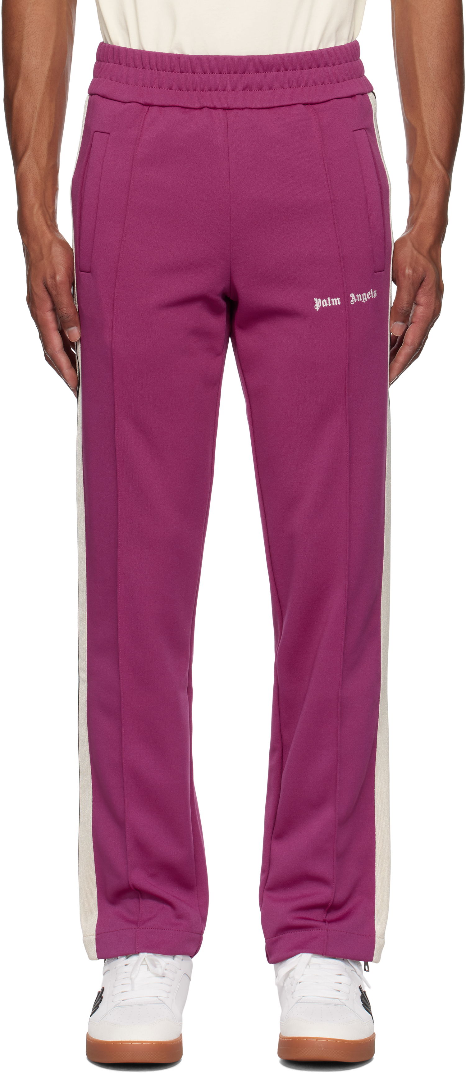 Verryttelyhousut Palm Angels Classic Logo Track Pants Violetti | PMCJ020F24FAB0033703, 0