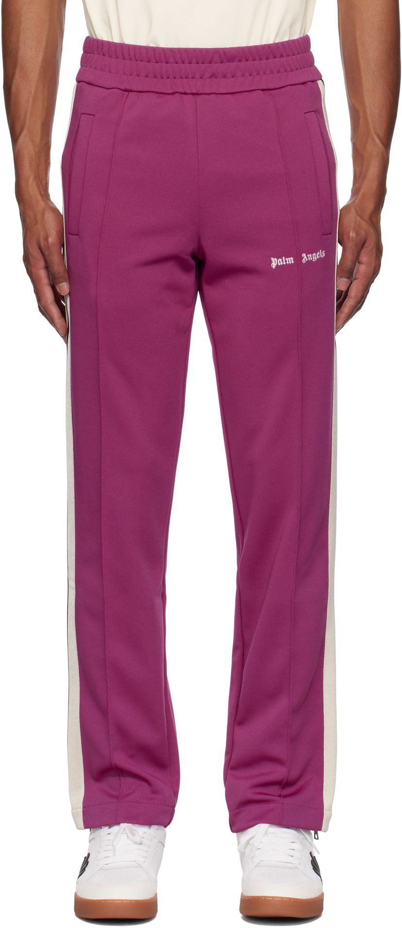 Verryttelyhousut Palm Angels Classic Logo Track Pants Violetti | PMCJ020F24FAB0033703