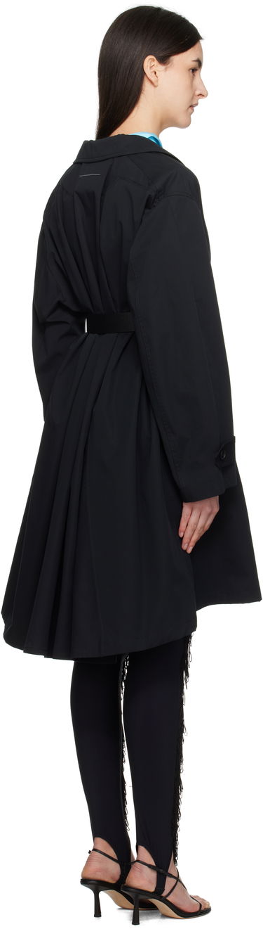 Trenssitakki Maison Margiela MM6 Maison Margiela Spliced Trench Coat Musta | S52AH0078 S78537, 2