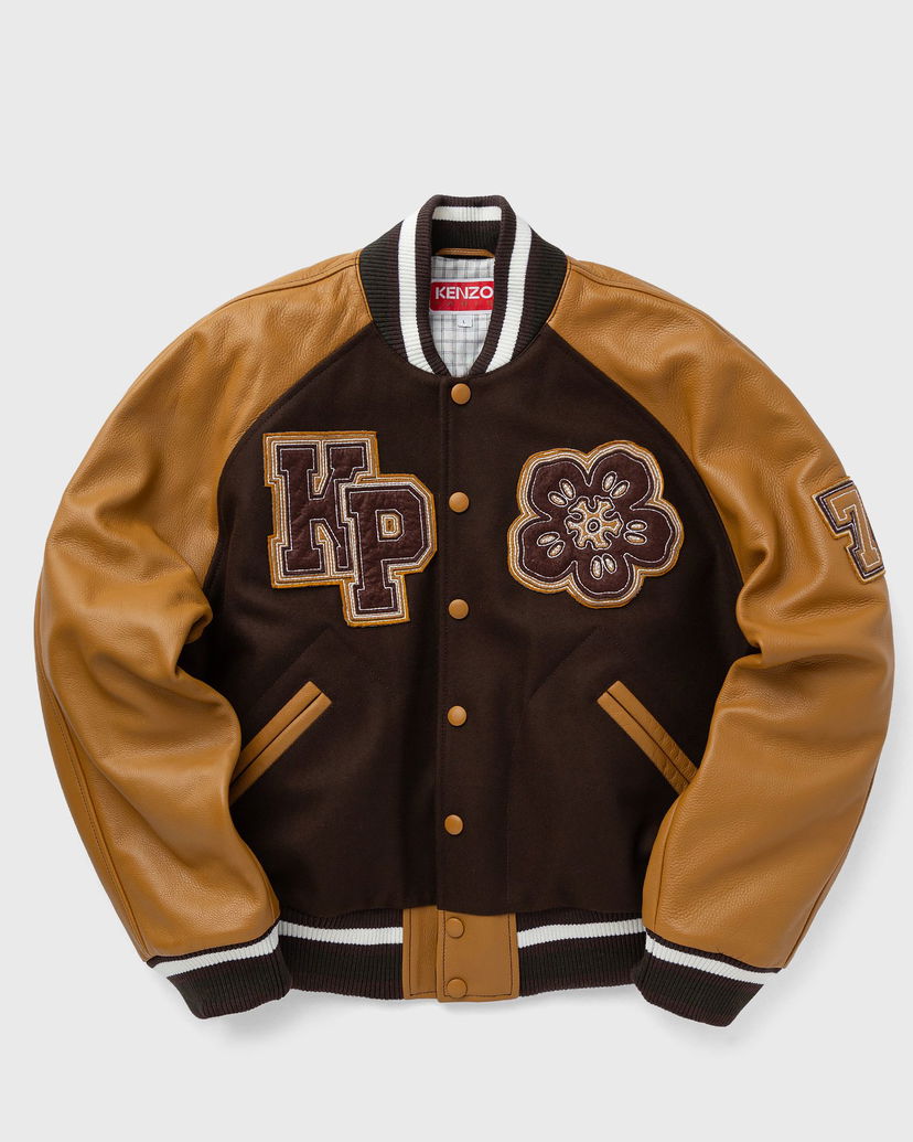 Takki KENZO BOKE FLOWER VARSITY JACKET men College Ruskea | FE68BL1459OH.90