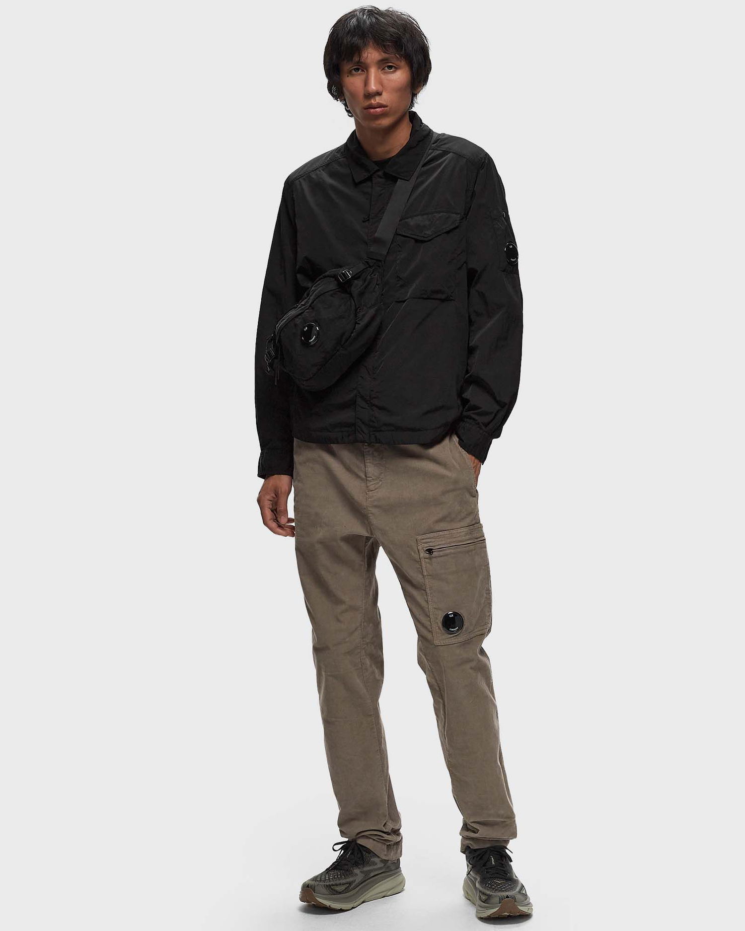 Takki C.P. Company CHROME-R LENS OVERSHIRT Musta | 17CMOS095A005904G-999, 1