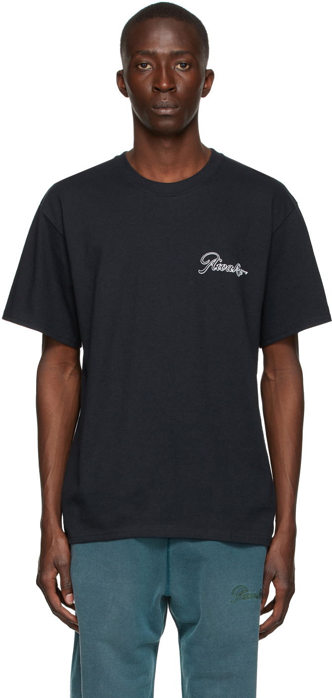 T-paita Awake NY Awake NY Logo T-Shirt Musta | AWK-SS21-TS004