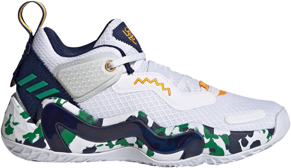 Tennarit ja kengät adidas Performance Donovan Mitchell D.O.N. Issue #3 Valkoinen | g58268, 0
