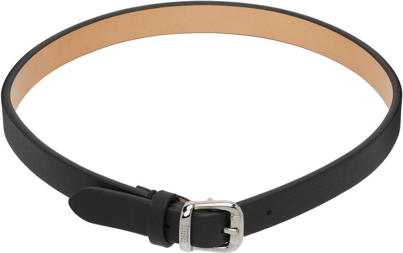 Kaulakoru Maison Margiela MM6 Maison Margiela Leather Choker Musta | SM6UU0086 P8332
