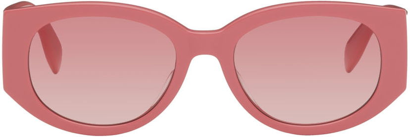 Aurinkolasit Alexander McQueen Alexander McQueen Graffiti Sunglasses Vaaleanpunainen | AM0330S